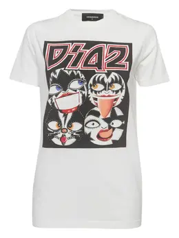 DSQUARED2: Футболка с принтом 