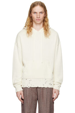 Marni: Белая толстовка 