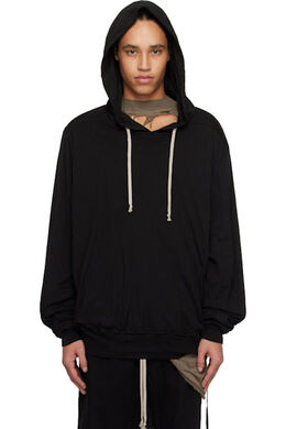 Rick Owens Drkshdw: Чёрная толстовка 