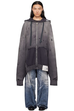 Maison Mihara Yasuhiro: Чёрная толстовка 