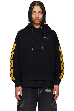 Off-White: Толстовка  Arrow с капюшоном