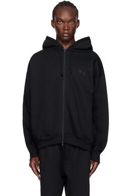 Y-3: Чёрная толстовка 