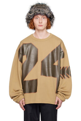 Dries Van Noten: Коричневый свитшот 