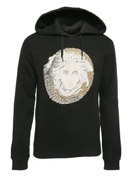 Versace Pre-Owned: Чёрная толстовка 