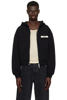 Jacquemus: Чёрная толстовка 