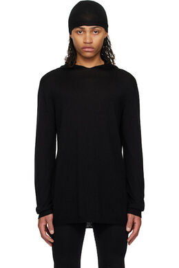 Rick Owens: Чёрная толстовка  LS