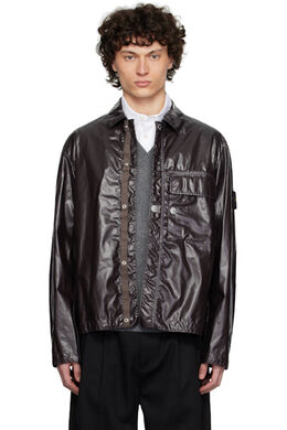Stone Island: Серая куртка  Mussola Gommata