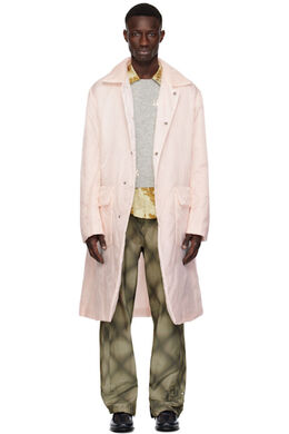 Dries Van Noten: Розовое пальто 