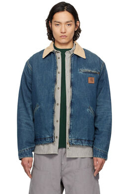 Carhartt Work In Progress: Синяя куртка 