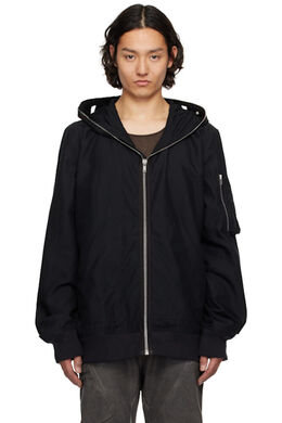 Rick Owens Drkshdw: Чёрная куртка 