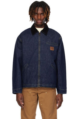 Carhartt Work In Progress: Синяя куртка 