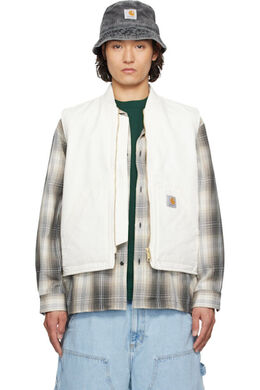 Carhartt Work In Progress: Белый жилет 