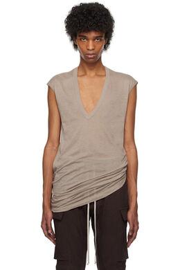 Rick Owens: Футболка с v-образным вырезом 