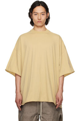Rick Owens Drkshdw: Бежевая футболка 