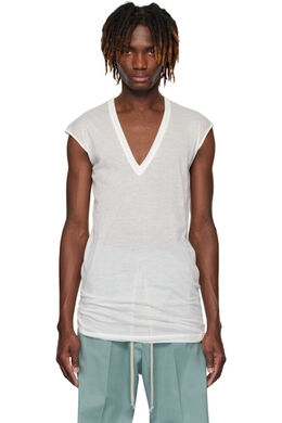 Rick Owens: Белая футболка 