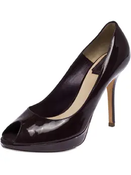 Christian Dior Pre-Owned: Фиолетовые туфли 