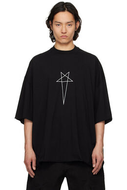 Rick Owens Drkshdw: Чёрная футболка 