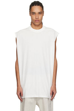 Rick Owens Drkshdw: Белая футболка 