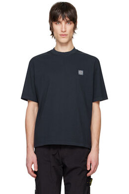 Stone Island: Тёмная футболка 