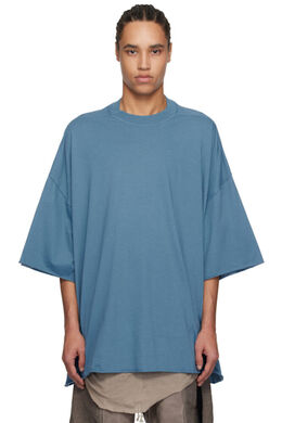 Rick Owens Drkshdw: Синяя футболка 