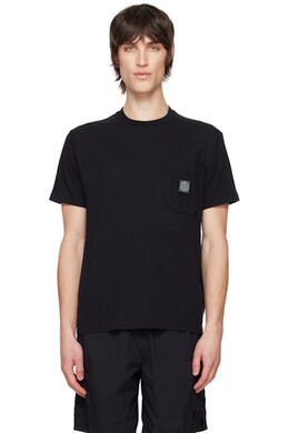 Stone Island: Чёрная футболка 