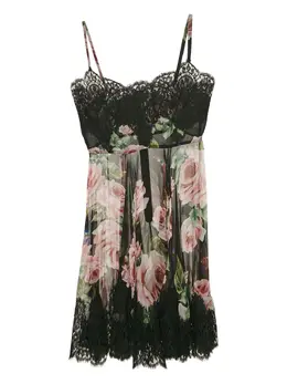 Dolce & Gabbana Pre-Owned: Платье с растительным принтом 