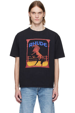 Rhude: Чёрная футболка 