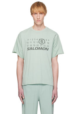 MM6 Maison Margiela: Белая футболка 