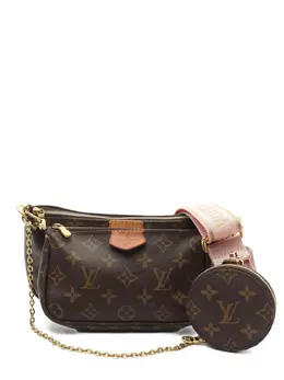 Louis Vuitton Pre-Owned: Коричневая сумка 