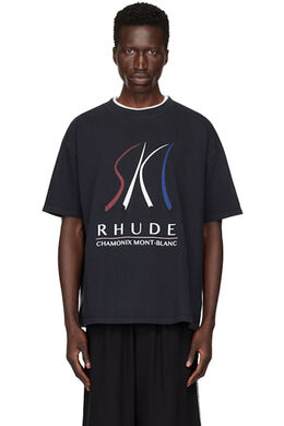 Rhude: Чёрная футболка 