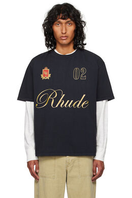 Rhude: Чёрная футболка 