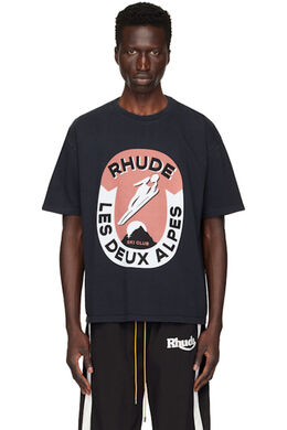 Rhude: Чёрная футболка 