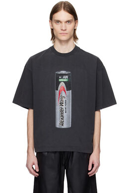 Alexander Wang: Чёрная футболка 