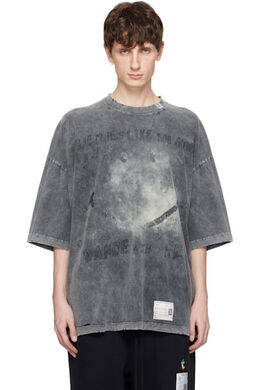 Maison Mihara Yasuhiro: Чёрная футболка 