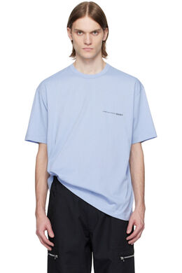 Comme Des Garcons Shirt: Синяя футболка 
