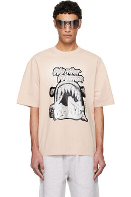 Acne Studios: Розовая футболка 