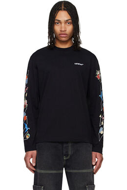 Off-White: Чёрная футболка  Diag