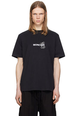 Moncler Genius: Чёрная футболка 