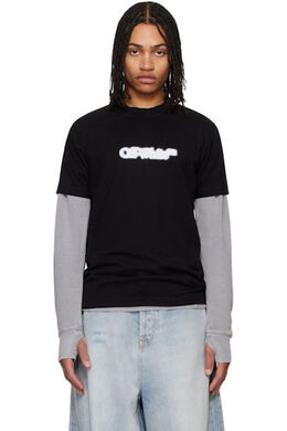 Off-White: Чёрная футболка  Arrow
