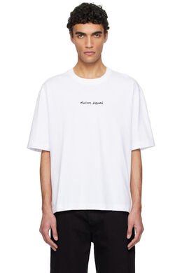 Maison Kitsuné: Белая футболка 