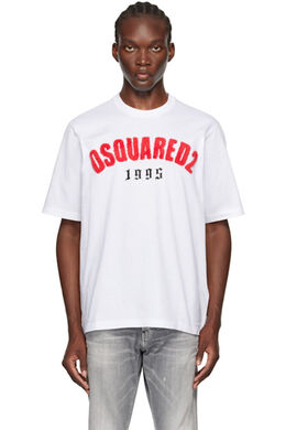 Dsquared2: Белая футболка 