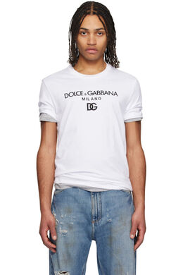 Dolce&Gabbana: Белая футболка 