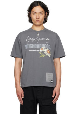 Yohji Yamamoto: Серая футболка 