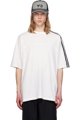 Y-3: Белая футболка 