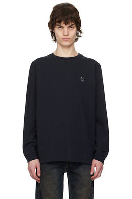 Maison Kitsuné: Футболка с длинным рукавом 