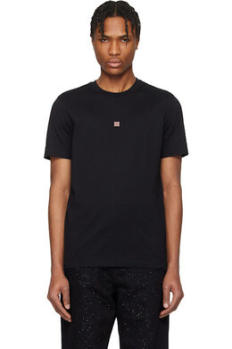 Givenchy: Чёрная футболка  4G