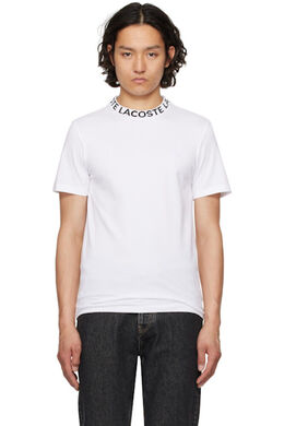 Lacoste: Белая футболка 