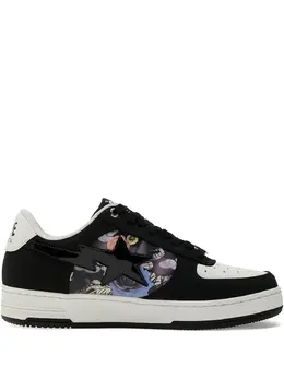 A BATHING APE®: Чёрные кроссовки 