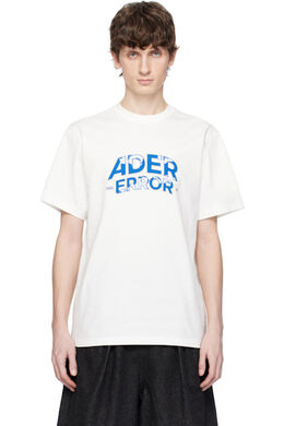 Ader Error: Белая футболка 