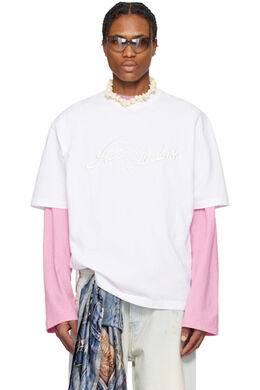 Acne Studios: Белая футболка 